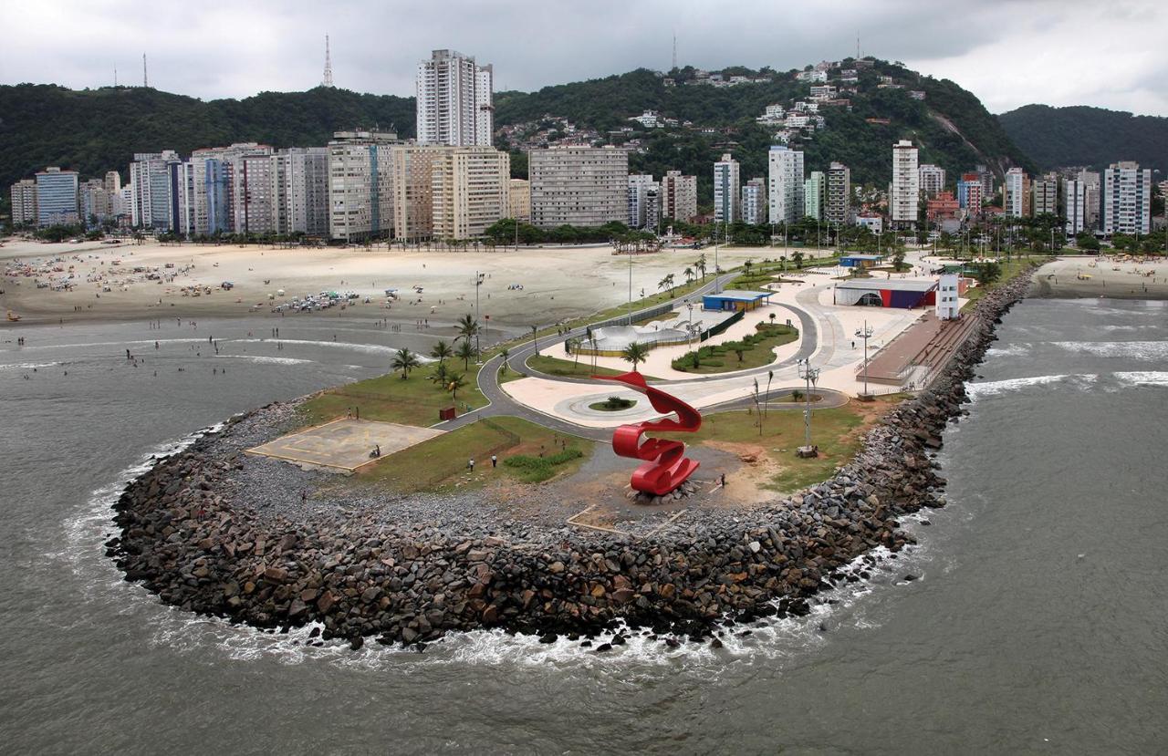 Apartamento Praia Itarare - Temporadas Sao Vicente  Luaran gambar